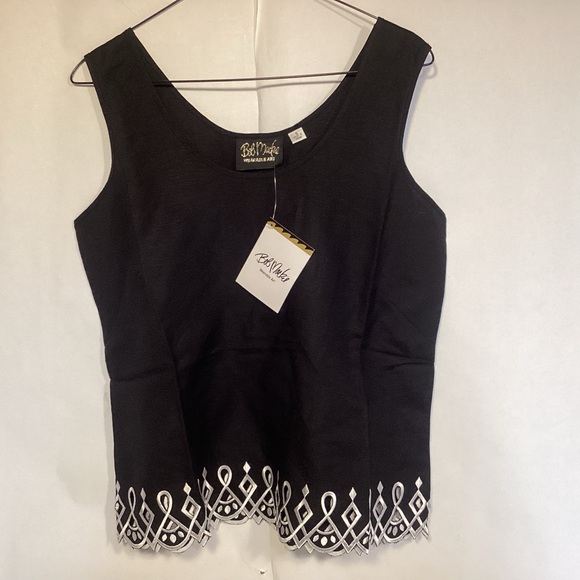 Bob Mackie Wearable Art Embroidered Jacket with under shirt size small - Picture 4 of 15